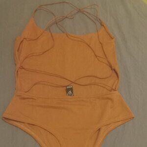 Mauve Windsor strappy back one peice small